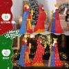imageOutvita Set of 3 Lighted Three Kings with Gifts Christmas Decorations Prelit 2D Holiday Decor with 80 Warm White LED Lights for Xmas Outdoor Indoor Decor Lighted Holiday Displays