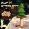 imageOutvita 315in Christmas Tree Cat Scratcher Cat Scratching Post for Indoor Cats Large Sisal Cat Scratching Tree Cat Scratch Tower Grass Green315 Grass Green