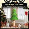 imageOutvita 315in Christmas Tree Cat Scratcher Cat Scratching Post for Indoor Cats Large Sisal Cat Scratching Tree Cat Scratch Tower Grass Green315 Grass Green