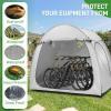 imageOutvita Bike Tent Outdoor Portable Bicycle Storage Sheds with 210D Oxford Fabric PU4000 Waterproof Cover for 23 Bikes Storage Cover Shelter for MotorcycleGarden ToolsToysLawn MowerGray