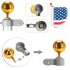 imageOutvita Flag Pole for Outside Aluminum Alloy 25FT Sectional Flagpole with 3x5 USA Flag Gold Ball Top Halyard Rope PVC Sleeve for Commercial Residential Yard Garden Silver PoleConnect polesSilver20ft