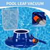 imageOutvita Manual Swimming Pool Leaf Vacuum Head Swimming Pool Leaf Catcher with Heavy Duty Mesh Bag for Inground and Above Ground Pools