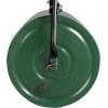 imageOutvita Lawn Roller 8 Gallons Water and Sand Filled Garden Drum Roller with U Shaped Handle Tow beind Sod Roller for Planting SeedingBlack  GreenGreen  Black