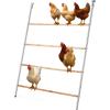 imageOutvita Chicken Coop Roosting Perch Farm Roost Toys for Chicks Chicken Toys for Coop Accessories for Backyard Poultry Easy to Assemble amp Clean55L x 40W