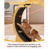 imageOutvita Cat Exercise Wheel for Quiet Running Indoor Use 394 Cat Treadmill with Detachable Carpet Cats Exerciser Helps Cats to Lose Weight and Keep Health Easy to Install Natural Wood433 in