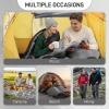 imageOutvita Camping Sleeping Bag Cold Weather amp Warm for Adults Big and Tall Lightweight Waterproof Backpacking Camping Gear Equipment for TravelingHikingHotelOutdoor amp IndoorGray