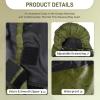 imageOutvita Camping Sleeping Bag Cold Weather amp Warm for Adults Big and Tall Lightweight Waterproof Backpacking Camping Gear Equipment for TravelingHikingHotelOutdoor amp IndoorGreen  Black