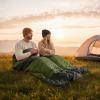 imageOutvita Camping Sleeping Bag Cold Weather amp Warm for Adults Big and Tall Lightweight Waterproof Backpacking Camping Gear Equipment for TravelingHikingHotelOutdoor amp IndoorGreen