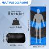 imageOutvita Camping Sleeping Bag Cold Weather amp Warm for Adults Big and Tall Lightweight Waterproof Backpacking Camping Gear Equipment for TravelingHikingHotelOutdoor amp IndoorBlue
