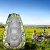 imageOutvita Pop Up Shower Tent Instant Privacy Dressing Changing amp Toilet Tent 74 Portable Outdoor Shelter for Camping Hiking Fishing Picnic Beach with Carry Bag CamouflageCamouflage