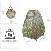 imageOutvita Pop Up Shower Tent Instant Privacy Dressing Changing amp Toilet Tent 74 Portable Outdoor Shelter for Camping Hiking Fishing Picnic Beach with Carry Bag CamouflageCamouflage