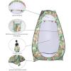 imageOutvita Pop Up Shower Tent Instant Privacy Dressing Changing amp Toilet Tent 74 Portable Outdoor Shelter for Camping Hiking Fishing Picnic Beach with Carry Bag CamouflageCamouflage