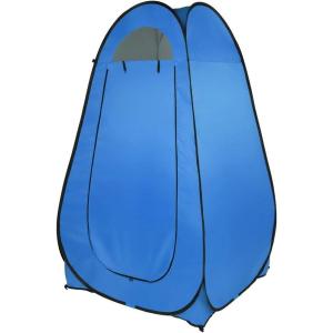 imageOutvita Pop Up Shower Tent Instant Privacy Dressing Changing amp Toilet Tent 74 Portable Outdoor Shelter for Camping Hiking Fishing Picnic Beach with Carry Bag CamouflageBlue