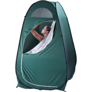 imageOutvita Pop Up Shower Tent Instant Privacy Dressing Changing amp Toilet Tent 74 Portable Outdoor Shelter for Camping Hiking Fishing Picnic Beach with Carry Bag CamouflageGreen