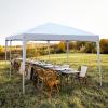imageOutvita 10x30ft Ez Pop Up Outdoor Canopy Tent Portable Commercial Instant Tent with Carry Bag for Party Wedding Birthday BBQ Events10x20white