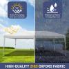 imageOutvita 10x30ft Ez Pop Up Outdoor Canopy Tent Portable Commercial Instant Tent with Carry Bag for Party Wedding Birthday BBQ Events10x20white