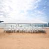 imageOutvita Outdoor Gazebo White Canopy with sidewalls Wedding Party Tent with UV Blocking for Parties Sun Rain Shelter Gazebo Canopy Tent 10x30ft10x30ft