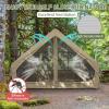 imageOutvita Inflatable Tents Easy Setup Blow Up Tent with Pump Waterproof Oxford Inflatable House for Camping Air Glamping Tent with Stove Jack Mesh Windows Storage Bag35 Khaki