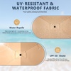 image:imageOutvita Patio Umbrella with Crank amp Tilt  100 Polyester UV Protected Outdoor Umbrella for Patio Backyard amp Pool  Easy Clean Waterproof Canopy10ftKhaki