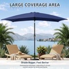 image:imageOutvita Patio Umbrella with Crank amp Tilt  100 Polyester UV Protected Outdoor Umbrella for Patio Backyard amp Pool  Easy Clean Waterproof Canopy10ftNavy Blue
