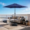 image:imageOutvita Patio Umbrella with Crank amp Tilt  100 Polyester UV Protected Outdoor Umbrella for Patio Backyard amp Pool  Easy Clean Waterproof Canopy75ftNavy Blue