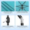 image:imageOutvita Patio Umbrella with Crank amp Tilt  100 Polyester UV Protected Outdoor Umbrella for Patio Backyard amp Pool  Easy Clean Waterproof Canopy9ftSky Blue