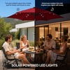 image:imageOutvita Patio Umbrella with Crank amp Tilt  100 Polyester UV Protected Outdoor Umbrella for Patio Backyard amp Pool  Easy Clean Waterproof Canopy9ftwith lights