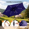 image:imageOutvita Patio Umbrella with Crank amp Tilt  100 Polyester UV Protected Outdoor Umbrella for Patio Backyard amp Pool  Easy Clean Waterproof Canopy9ftwith lightsNavy Blue