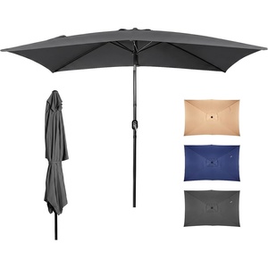 image:imageOutvita Patio Umbrella with Crank amp Tilt  100 Polyester UV Protected Outdoor Umbrella for Patio Backyard amp Pool  Easy Clean Waterproof Canopy10ftGrey