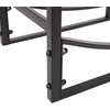 image:imageOutvita 8ft Outdoor Firewood Rack with Cover Heavy Duty Firewood Holder amp 600D Oxford Waterproof Cover IndoorOutdoor Log Storage Rack Metal Wood Pile Storage Organizer for Fireplace PatioBlack