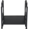 image:imageOutvita 8ft Outdoor Firewood Rack with Cover Heavy Duty Firewood Holder amp 600D Oxford Waterproof Cover IndoorOutdoor Log Storage Rack Metal Wood Pile Storage Organizer for Fireplace PatioBlack