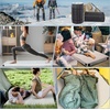 image:imageOutvita Folding Camping Cot Sleeping Bed with Carry Bag Lightweight Portable Cots for Travel Fishing Hiking and Outdoor ActivitiesGreen camping cotmat